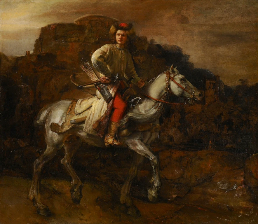 Rembrandt: "Poljski konjanik"