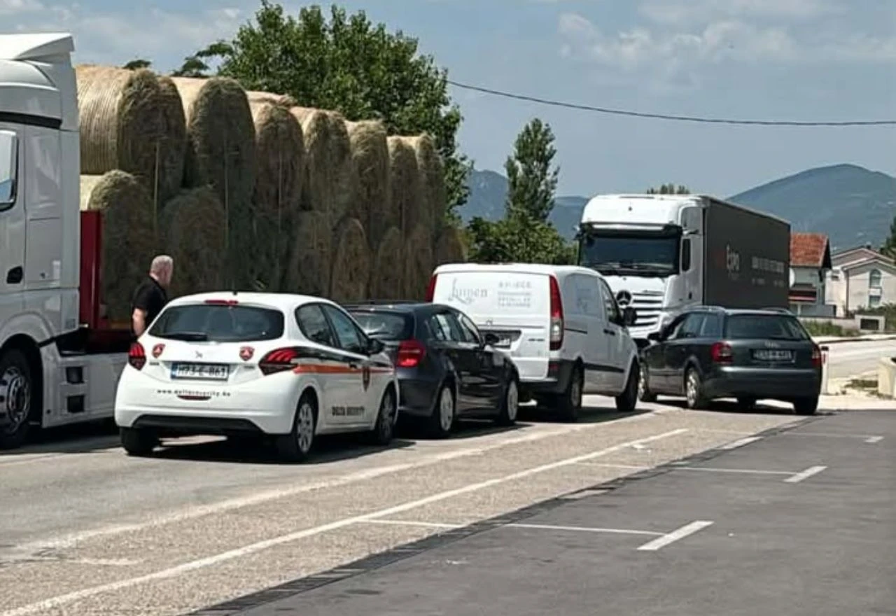 Lančani sudar u Vitini