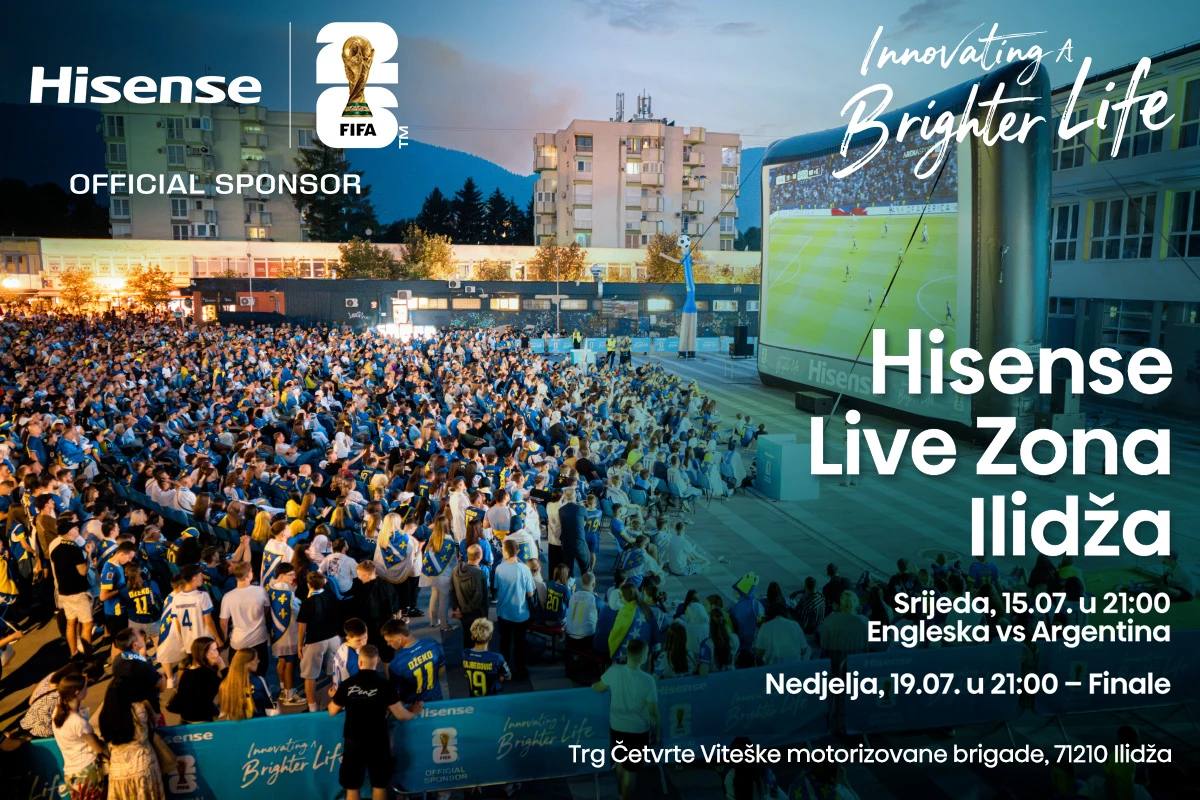 Polufinalna večer FIFA Svjetskog prvenstva 2026. uz Hisense donosi vrhunsku atmosferu i borbu za finale