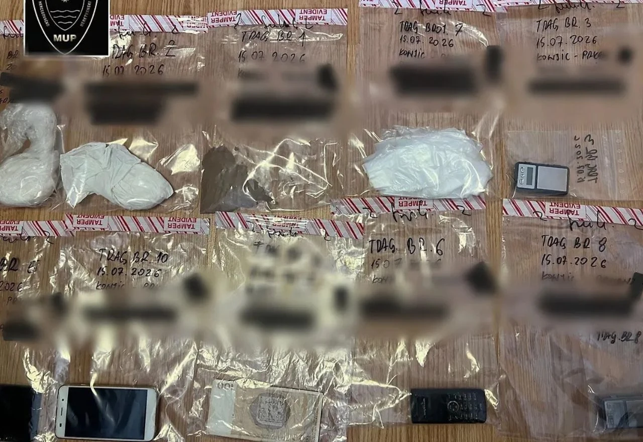 Kod Mostarca pronađeni amfetamin i heroin