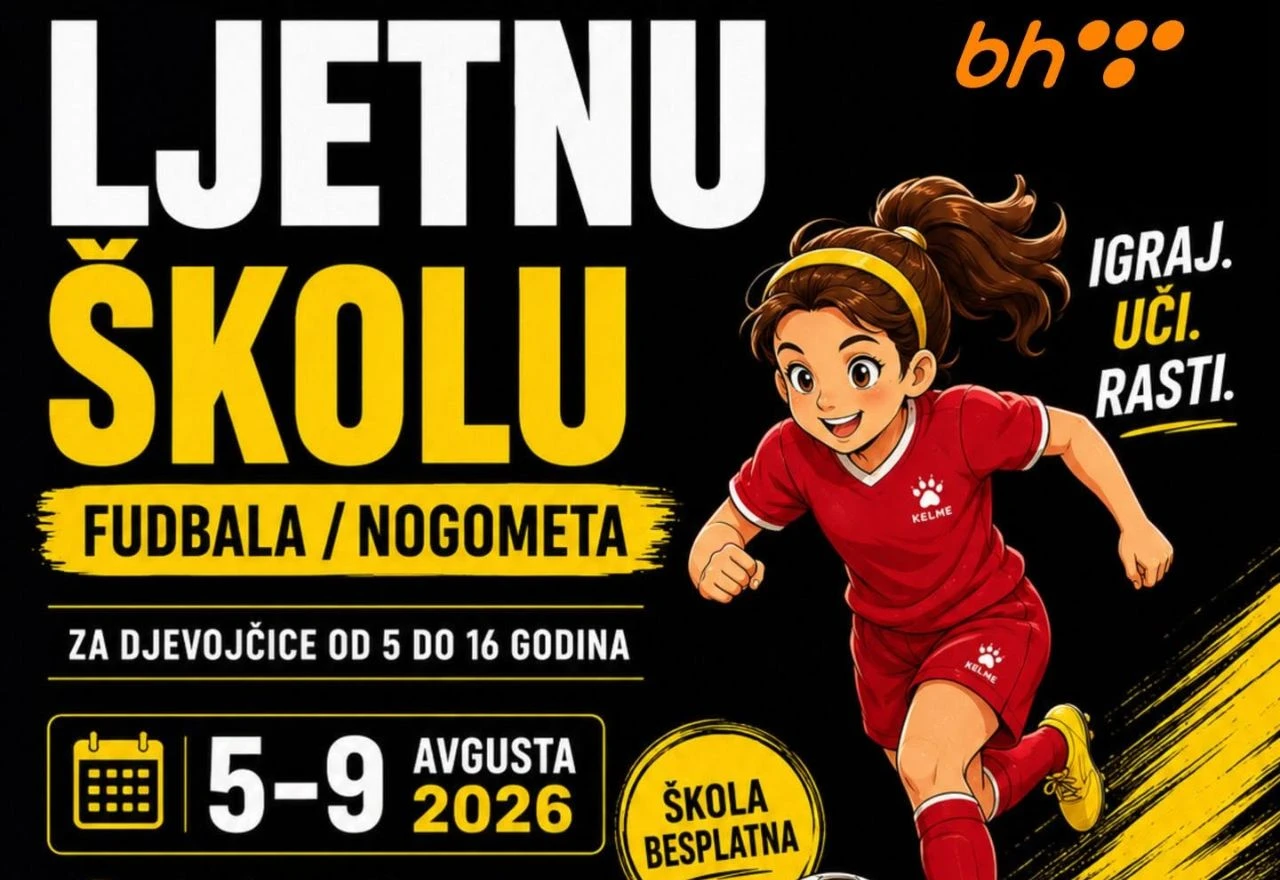 Besplatna Ljetna škola nogometa za djevojčice ponovno u Mostaru