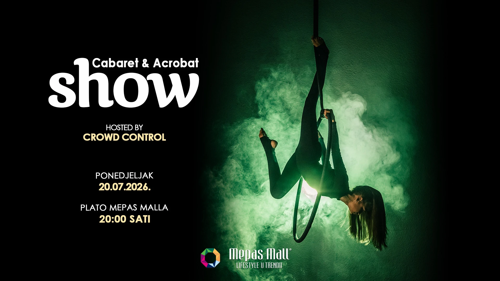 Mepas Mall Cabaret i Acrobat Show