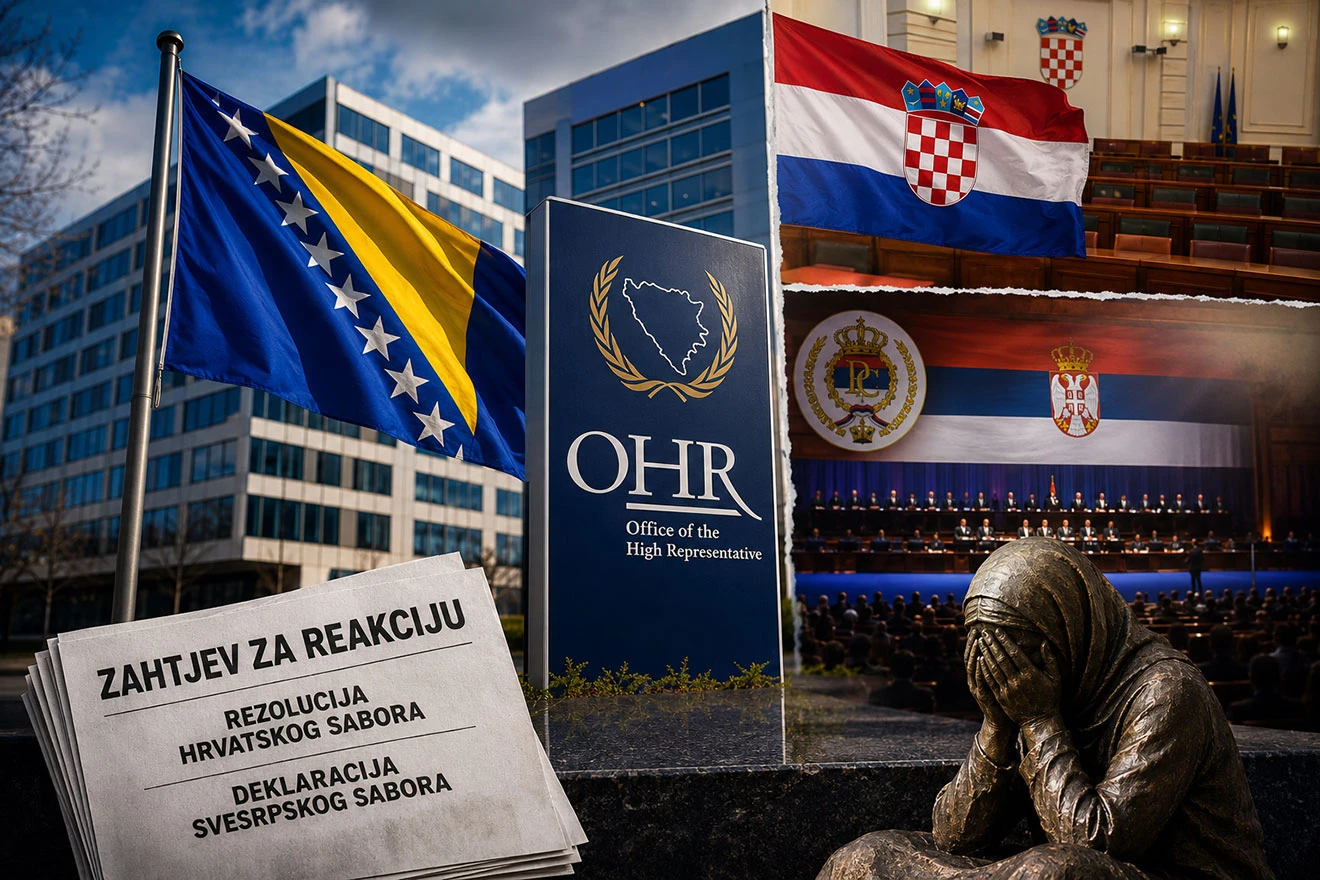 Zbog rezolucije Hrvatskog sabora i deklaracije iz Srbije zatražena hitna intervencija