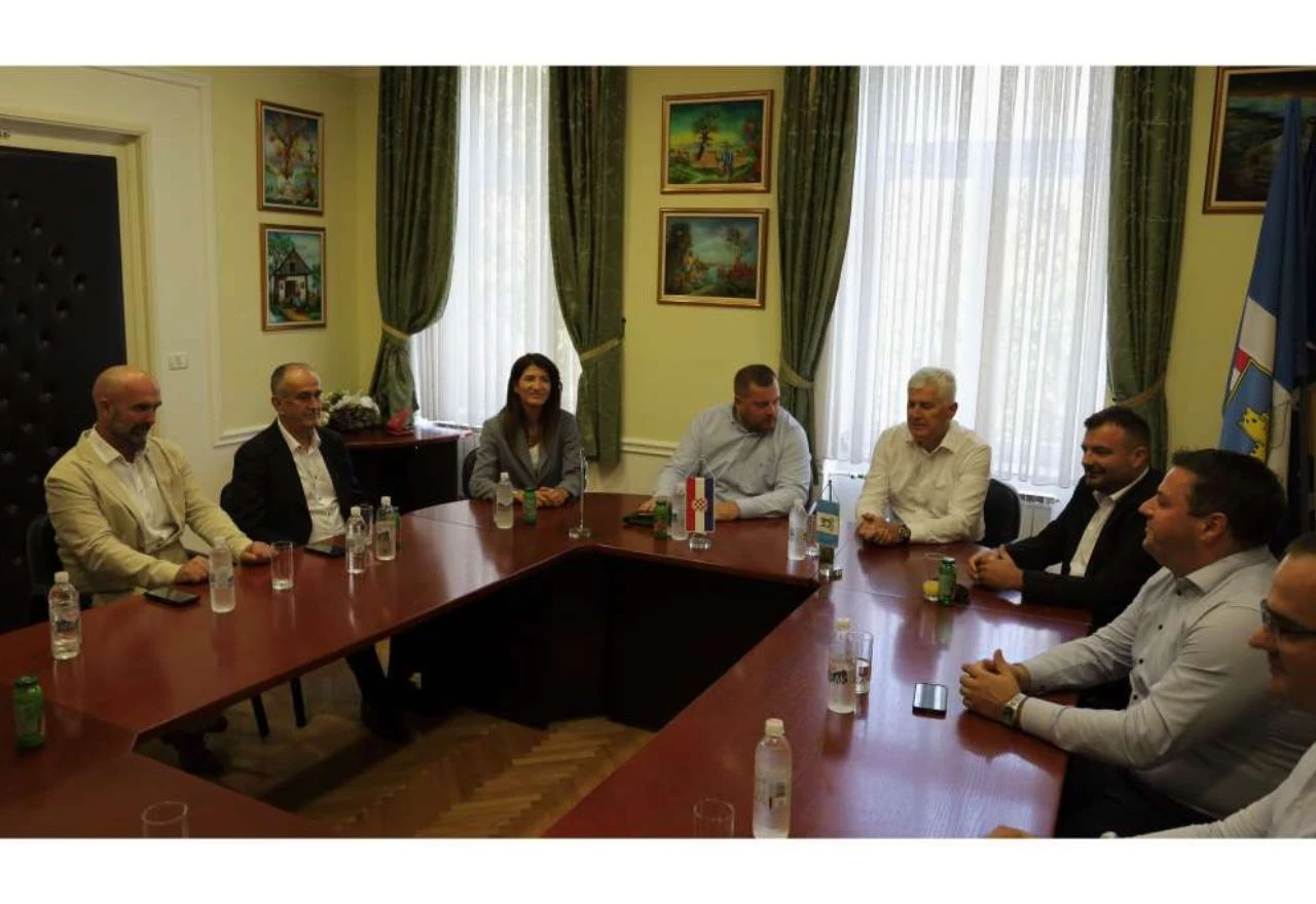 Čović i Filipović u Ljubuškom: Razgovarali o razvojnim prioritetima grada