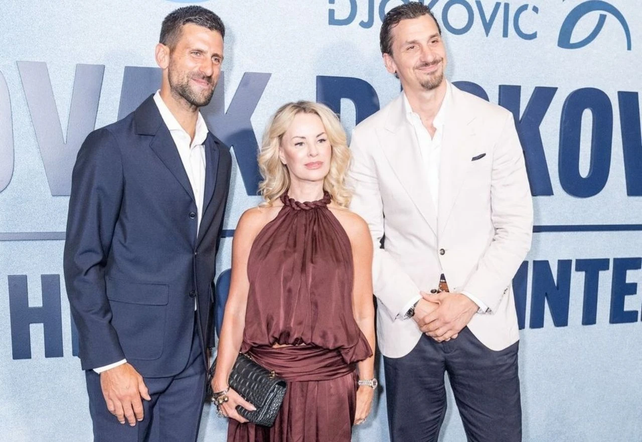 Zlatan Ibrahimović i Helena Seger zablistali na crvenom tepihu uz Novaka Đokovića
