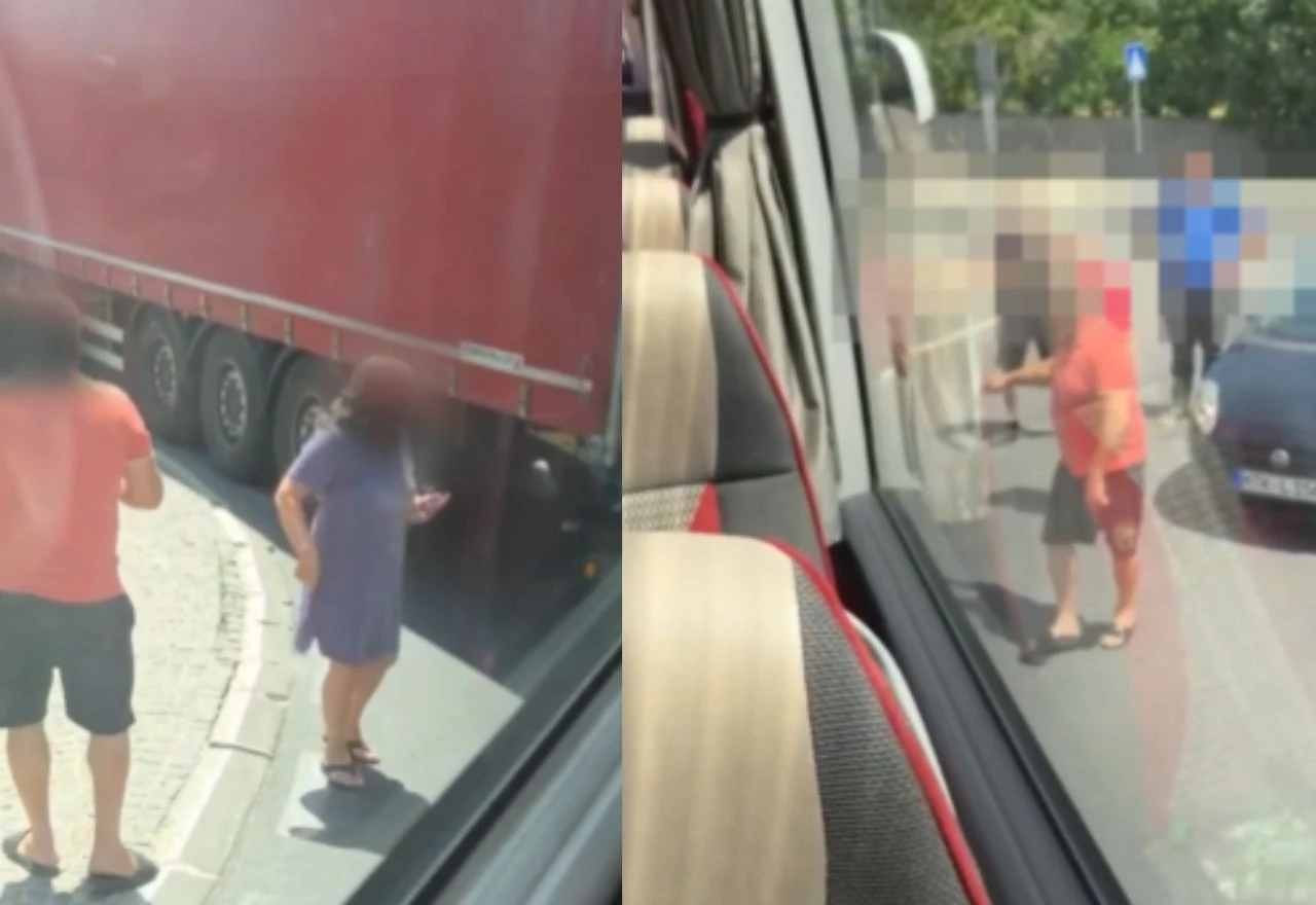 VIDEO | Zbog gužve u Posušju vozači se posvađali nasred ceste