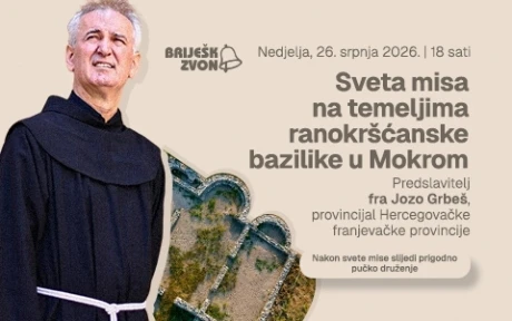 Vjernici se okupljaju u Mokrom: Sveta misa na ranokršćanskoj bazilici iz 5. stoljeća