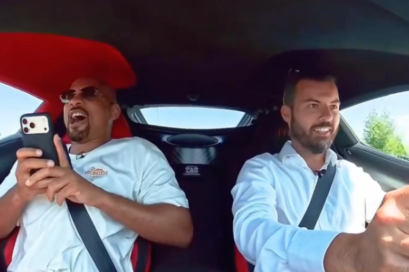 VIDEO | Will Smith u Hrvatskoj testirao Rimac Neveru: Snimka vožnje postala viralna