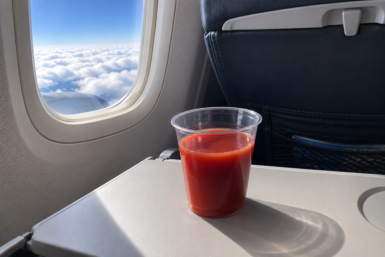 Zašto putnici u avionu toliko često naručuju sok od rajčice? Znanost ima zanimljiv odgovor