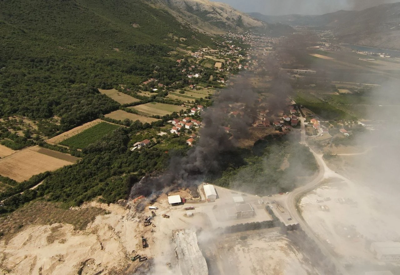 Požar na Uborku ostavio vječne kemikalije, kancerogene spojeve, teške metale? Znat ćemo tek za godinu dana