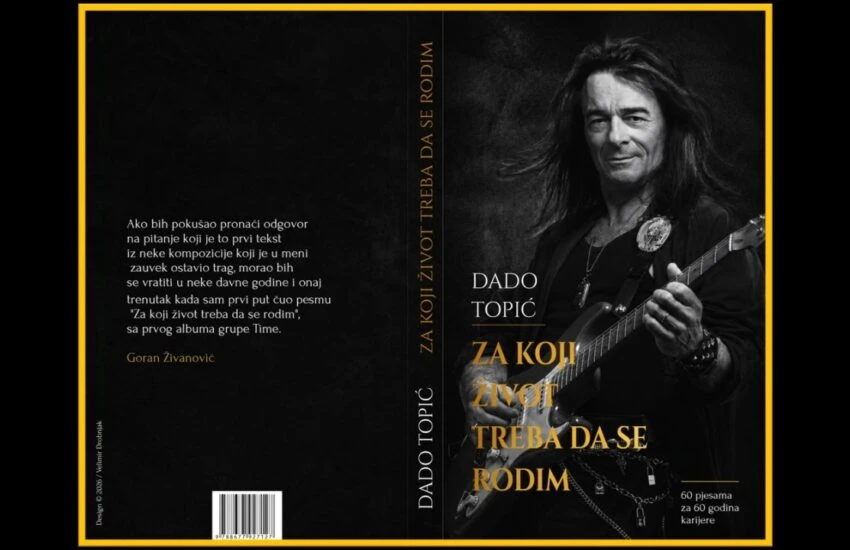 Za koji život treba da se rodim - Dado Topić objavio knjigu poezije