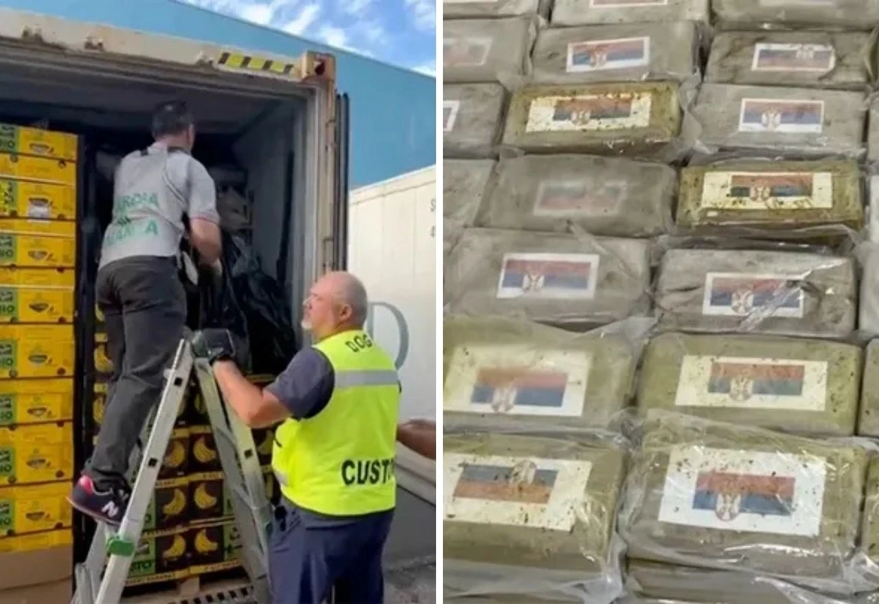 Talijanska policija zaplijenila 770 kilograma kokaina skrivenog u bananama