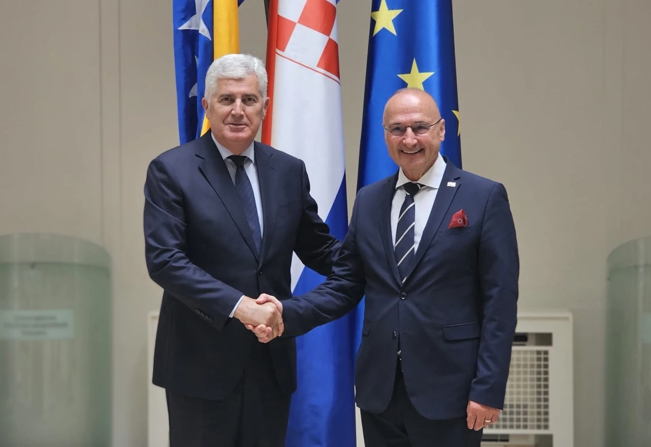Čović i Grlić Radman razgovarali o legitimno političkom predstavljanju Hrvata u BiH