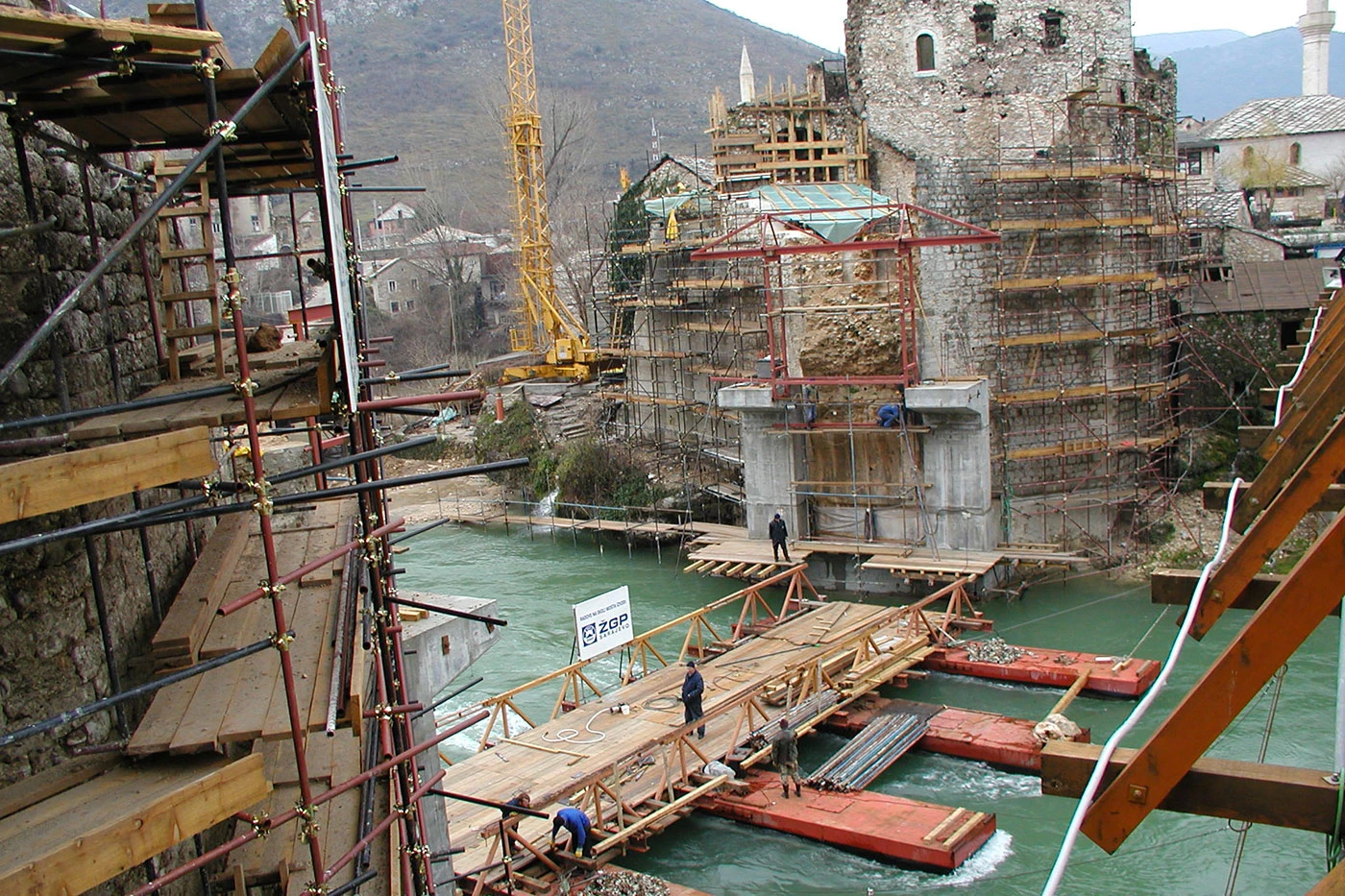 FOTO | Priča koju malo tko zna: Što se događalo iza kulisa obnove Staroga mosta?