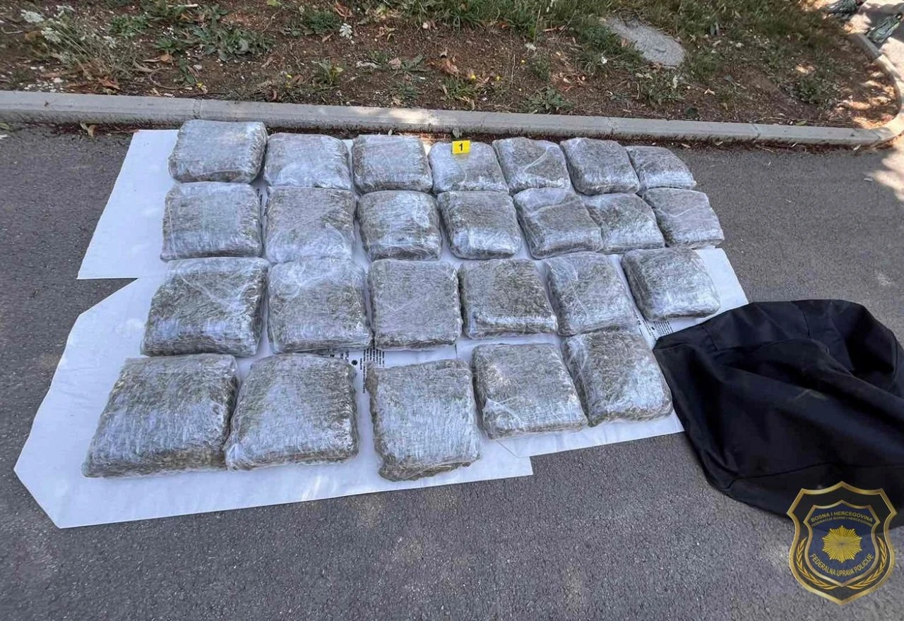 U Sarajevu pronađeno preko 35 kg droge, jedna osoba uhićena