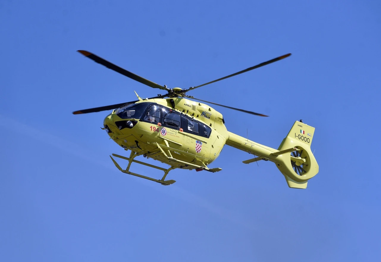 Maloljetni motociklist helikopterom prebačen u Zagreb