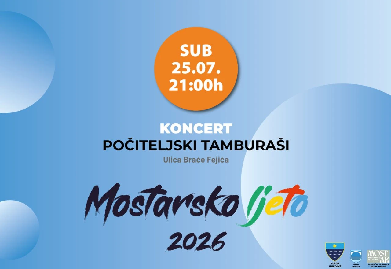 Počiteljski tamburaši u subotu nastupaju u Mostaru