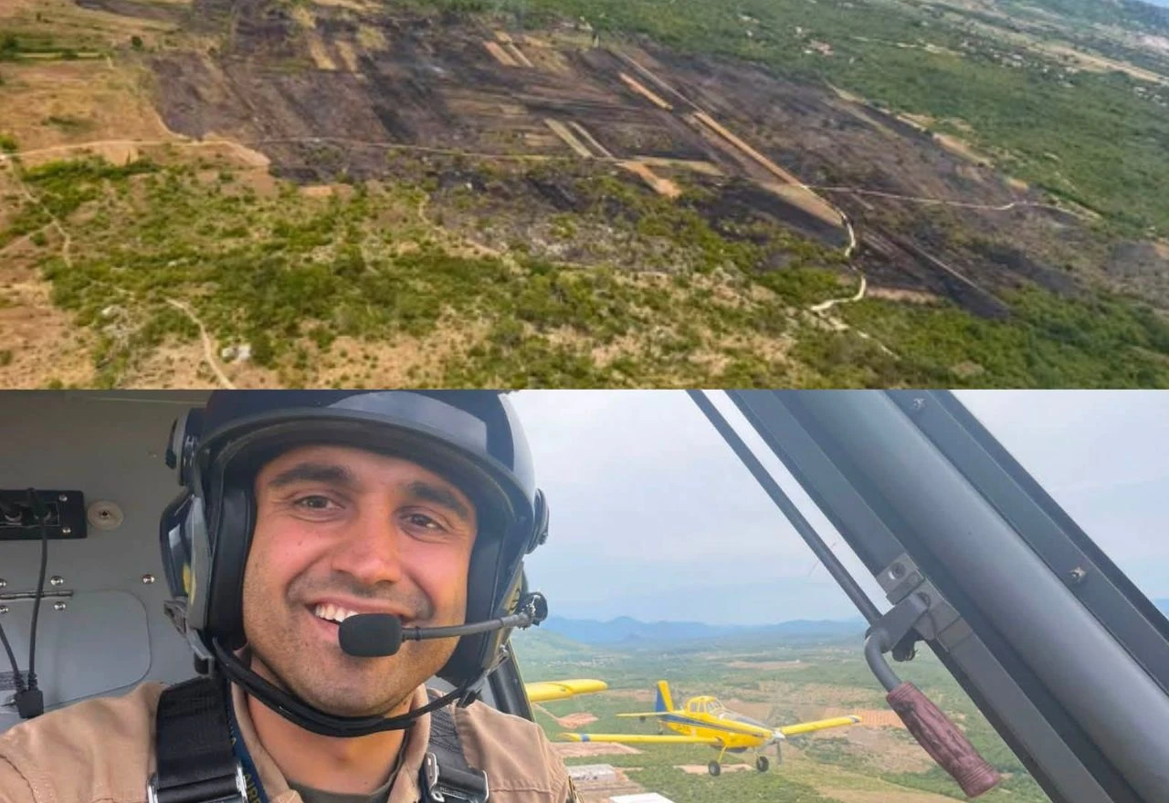 Dva Air Tractora gasila požar kod Ljubuškog