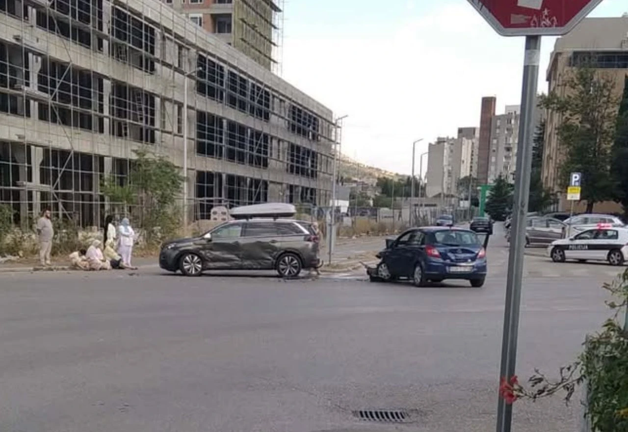 VIDEO | Prometna nesreća na Novom mostu