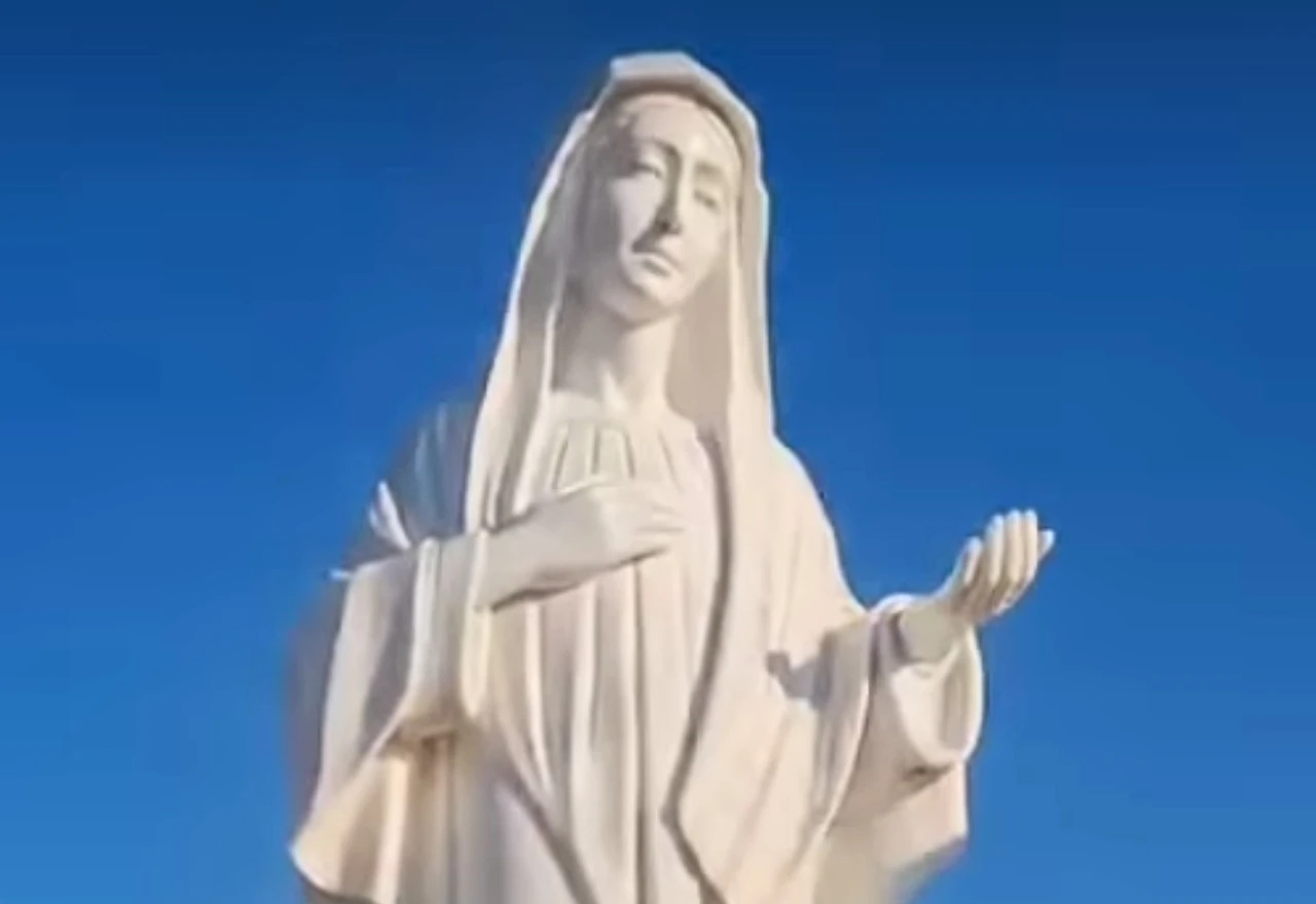 VIDEO | Očišćen Gospin kip