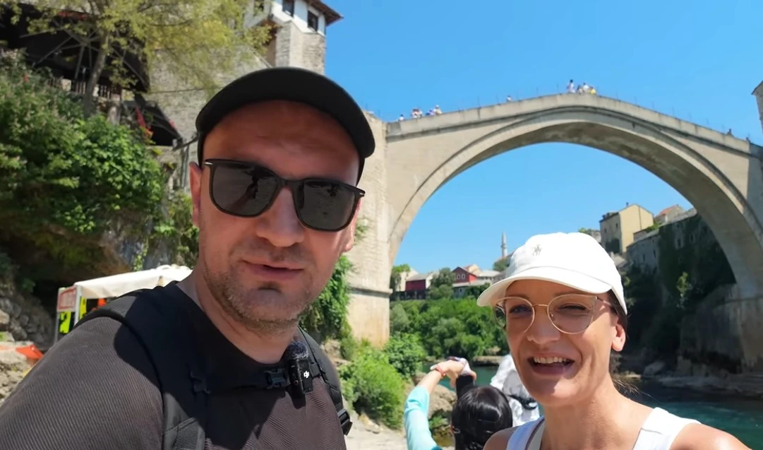 VIDEO: Monika i Marko testirali mostarsku vrućinu pa otkrili još jedan izazov na Starom mostu