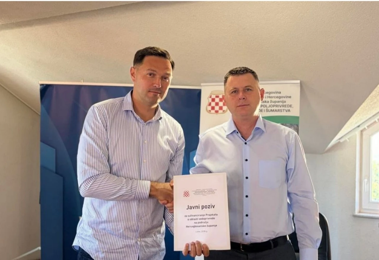 HBŽ ulaže gotovo 900.000 KM u vodoprivredu i Buško jezero