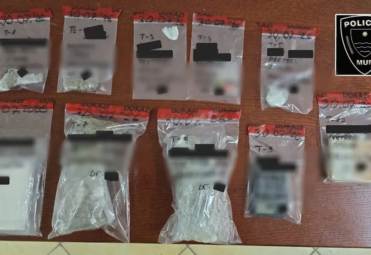 U stanu u Mostaru pronađeni marihuana, amfetamin i ecstasy