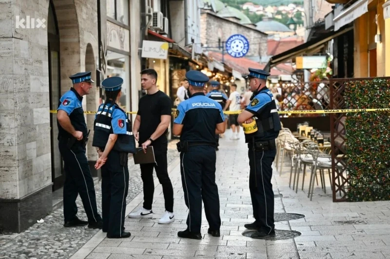 Uhićen muškarac osumnjičen za pucnjavu na Baščaršiji