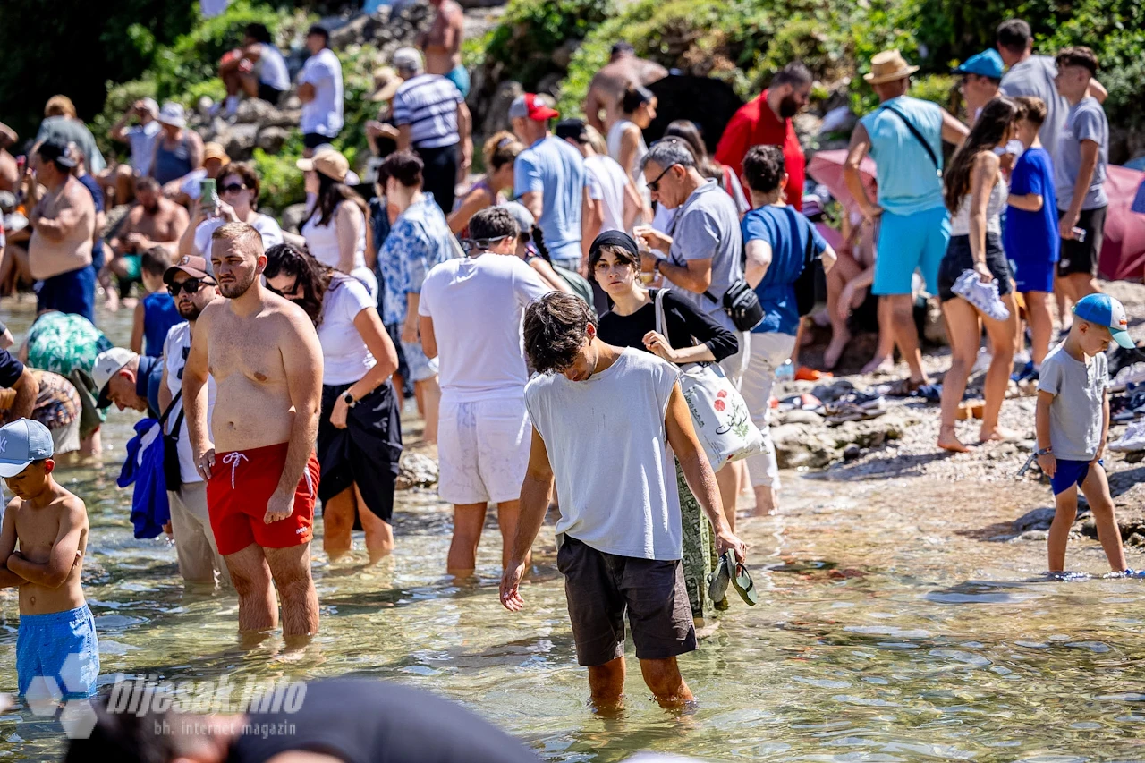 Bijeg od mostarskih vrućina