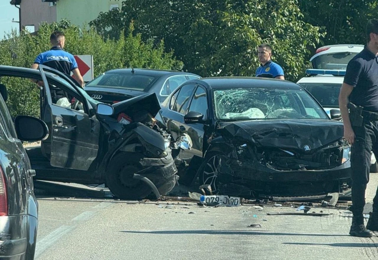 Teška prometna nesreća u Čitluku, promet usporen