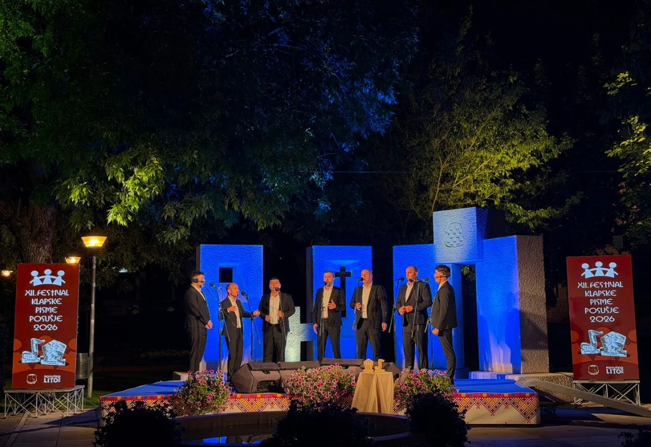 U Posušju otvoren 12. Festival klapske pisme
