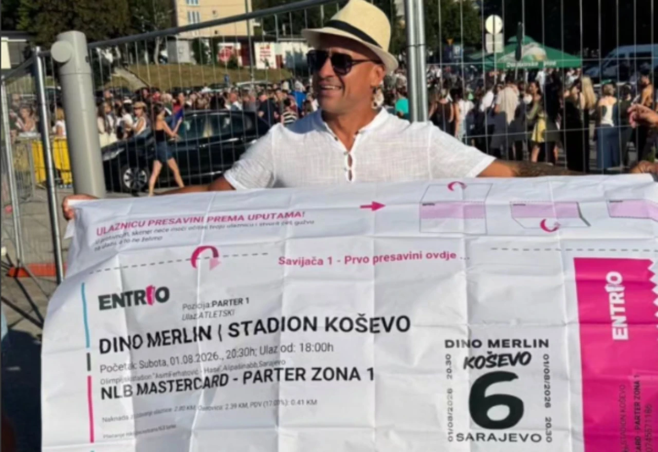 Na Merlinov koncert došao s ogromnom ulaznicom, sada ga žele nagraditi