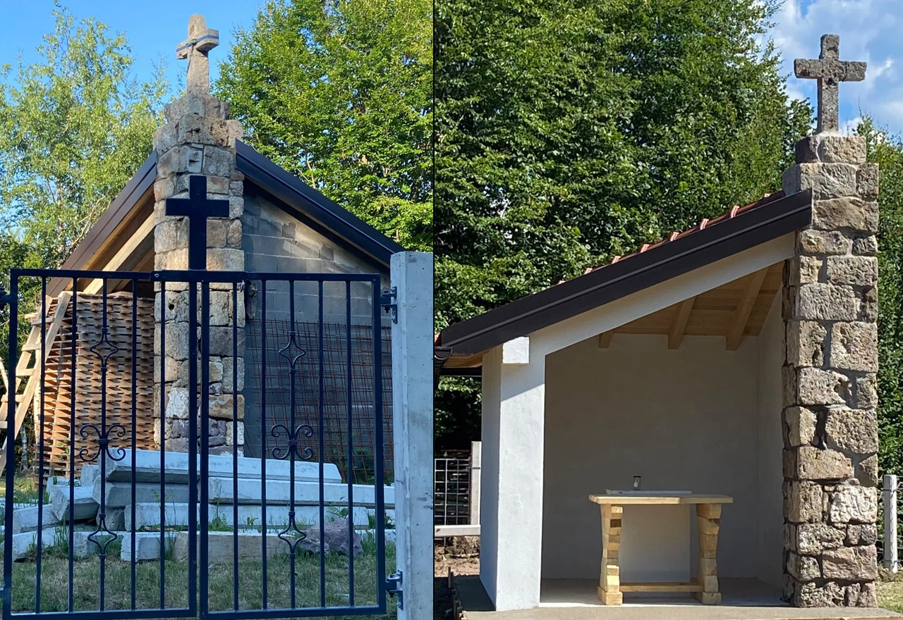 Klišani se okupljaju na blagoslovu obnovljene kapelice u Crnom vrhu kod Solakove kule