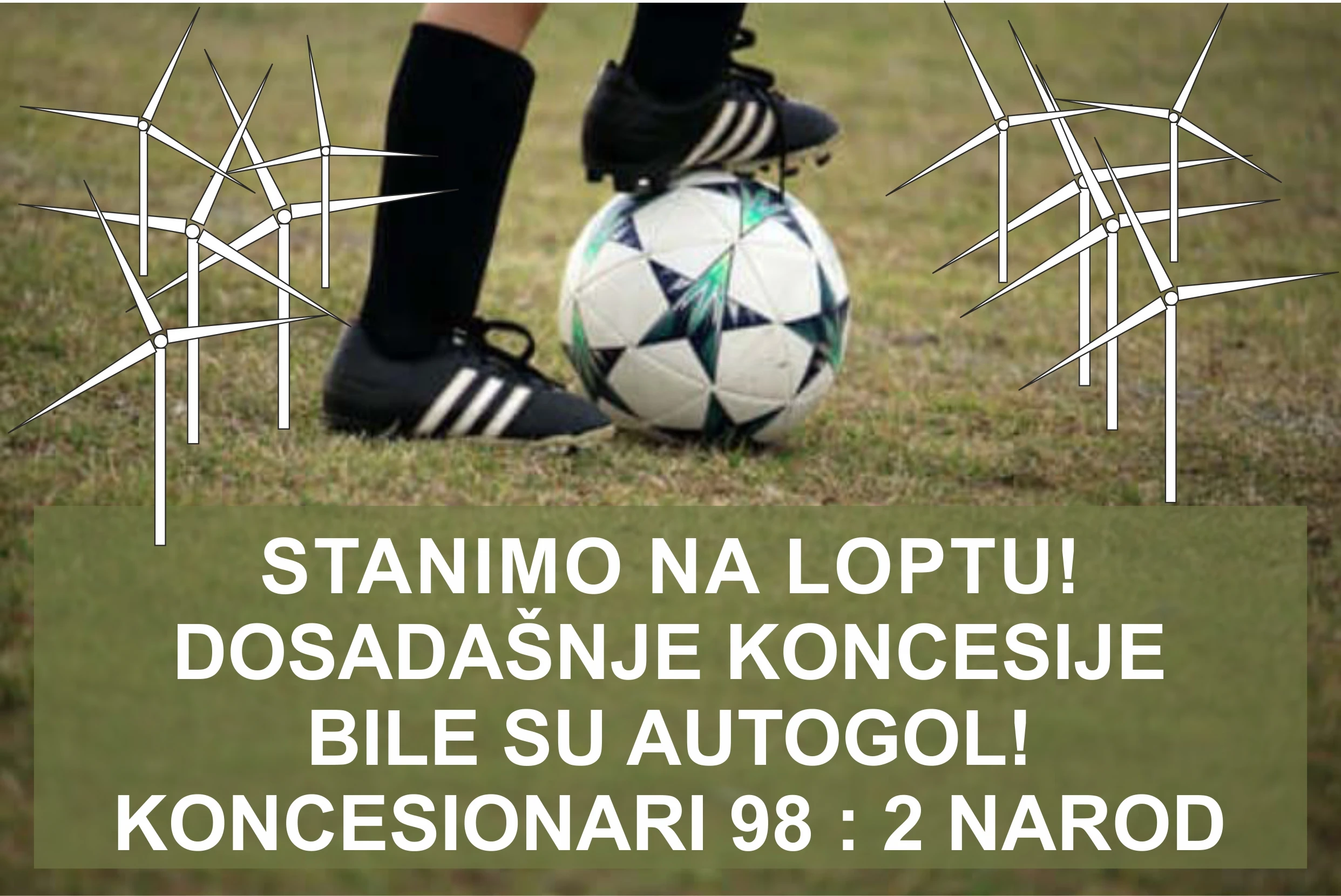 Organizatori navode kako su brojne koncesije dodjeljivane bez jasne strategije, kvalitetnog prostornog planiranja i odgovarajućih ekonomskih kriterija.