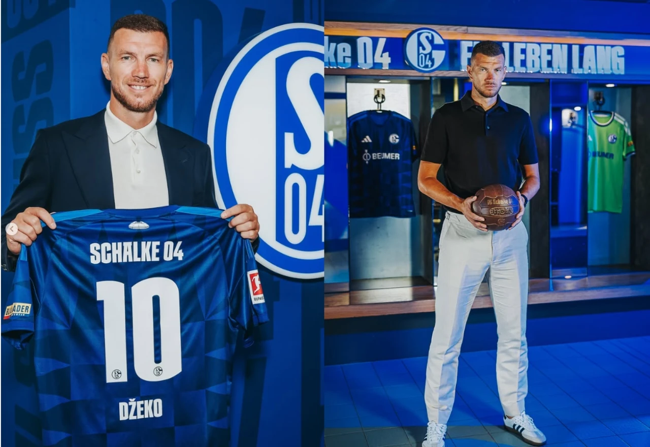 Džeko produžio sa Schalkeom: Bundesliga ga čeka nakon 15 godina