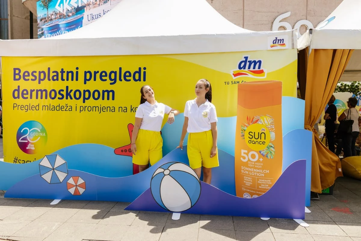 718 osoba iskoristilo priliku: Završen 13. ciklus dm-ovih besplatnih dermoskopskih pregleda