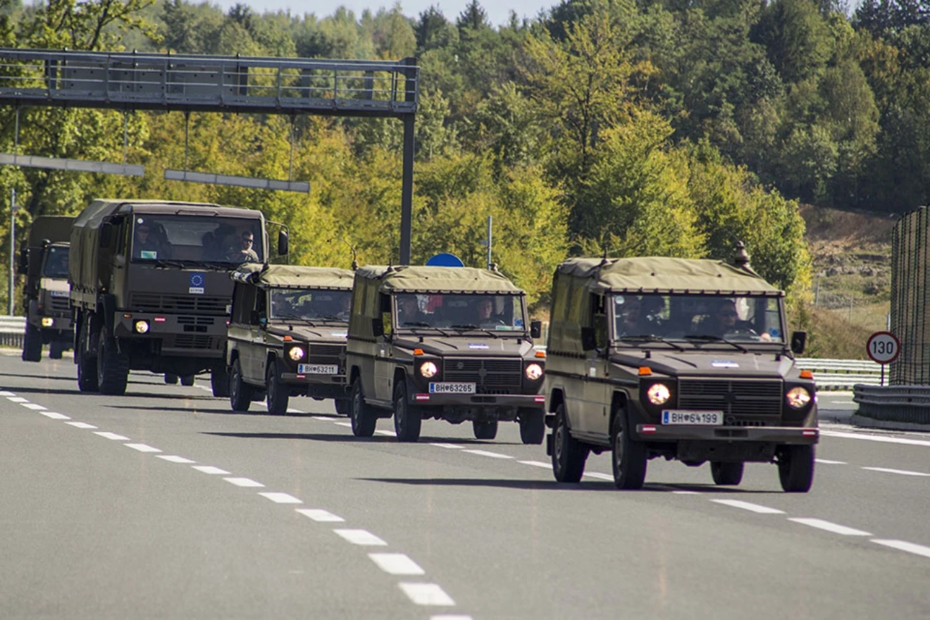 Helikopteri i vojna vozila: EUFOR izvodi vježbu kod Foče
