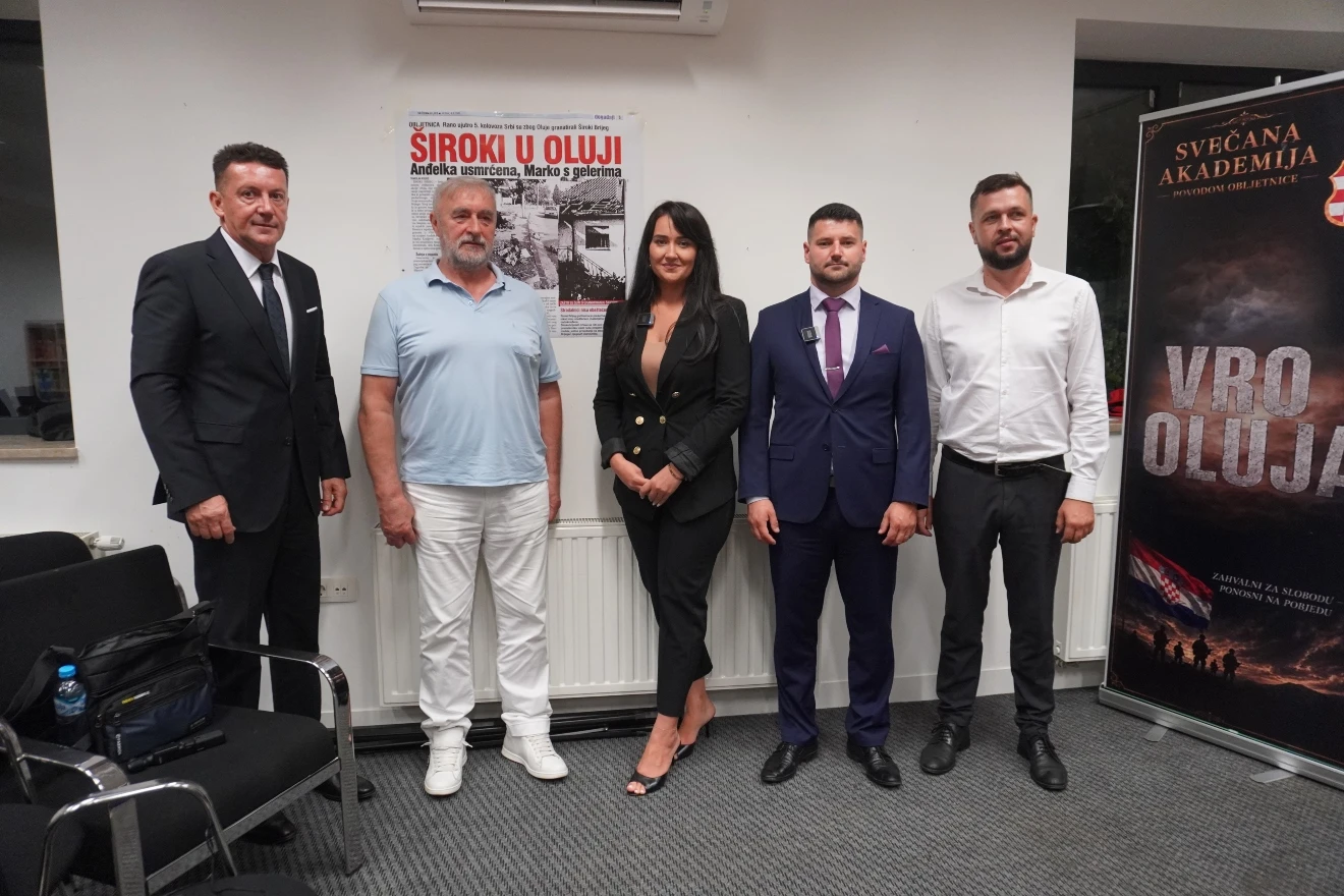 Svečanom akademijom u Širokom Brijegu obilježena je 31. obljetnica vojno-redarstvene operacije "Oluja".