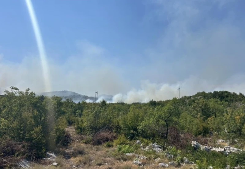 VIDEO | Već šest dana gori kod Trebinja, vatra se približava kućama