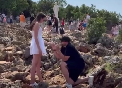 Iz Kanade stigli na Brdo ukazanja, a onda je uslijedila prosidba: Zajednički život su htjeli vezati za Međugorje
