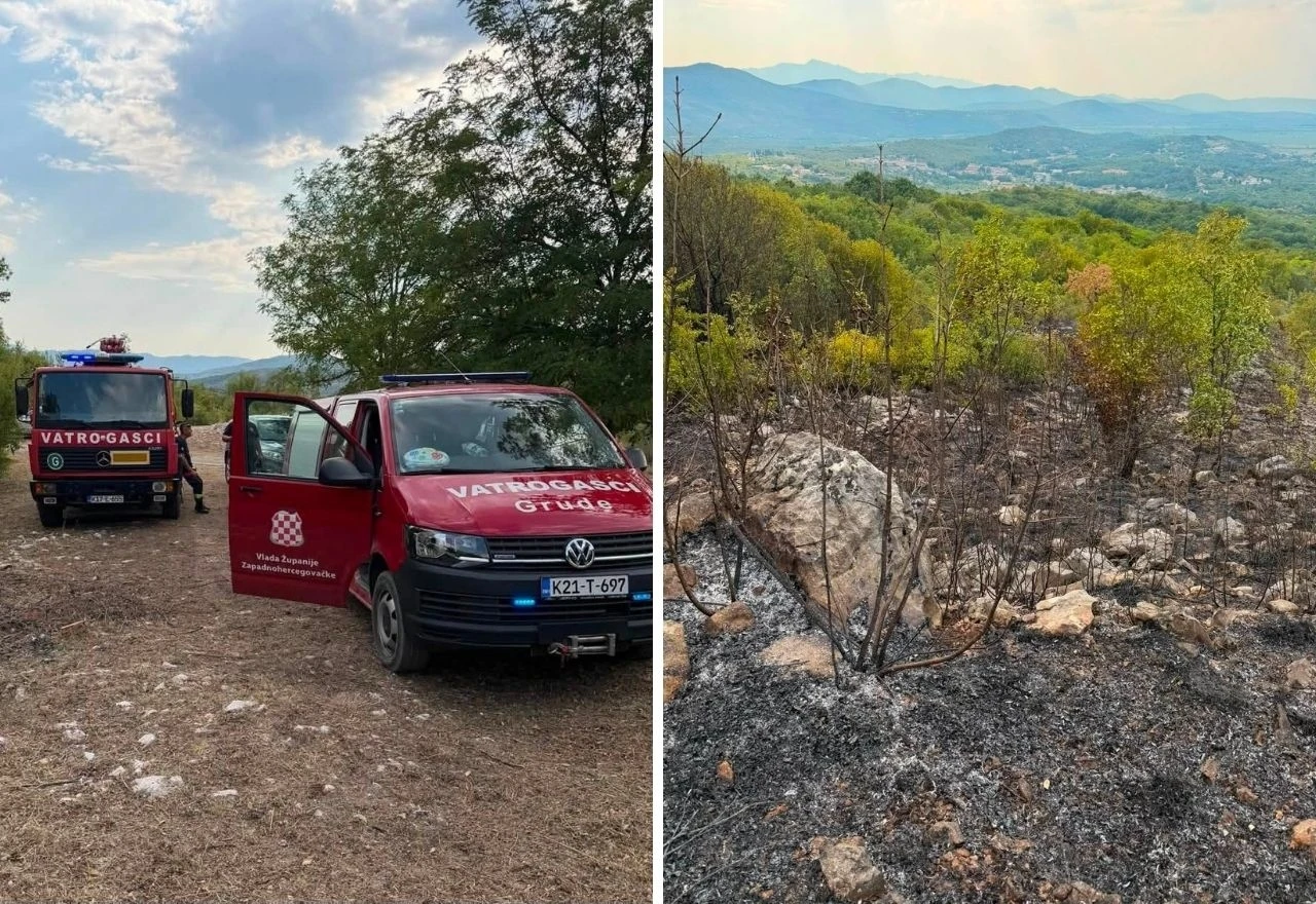 VIDEO | Air Tractori gase novi požar u općini Grude