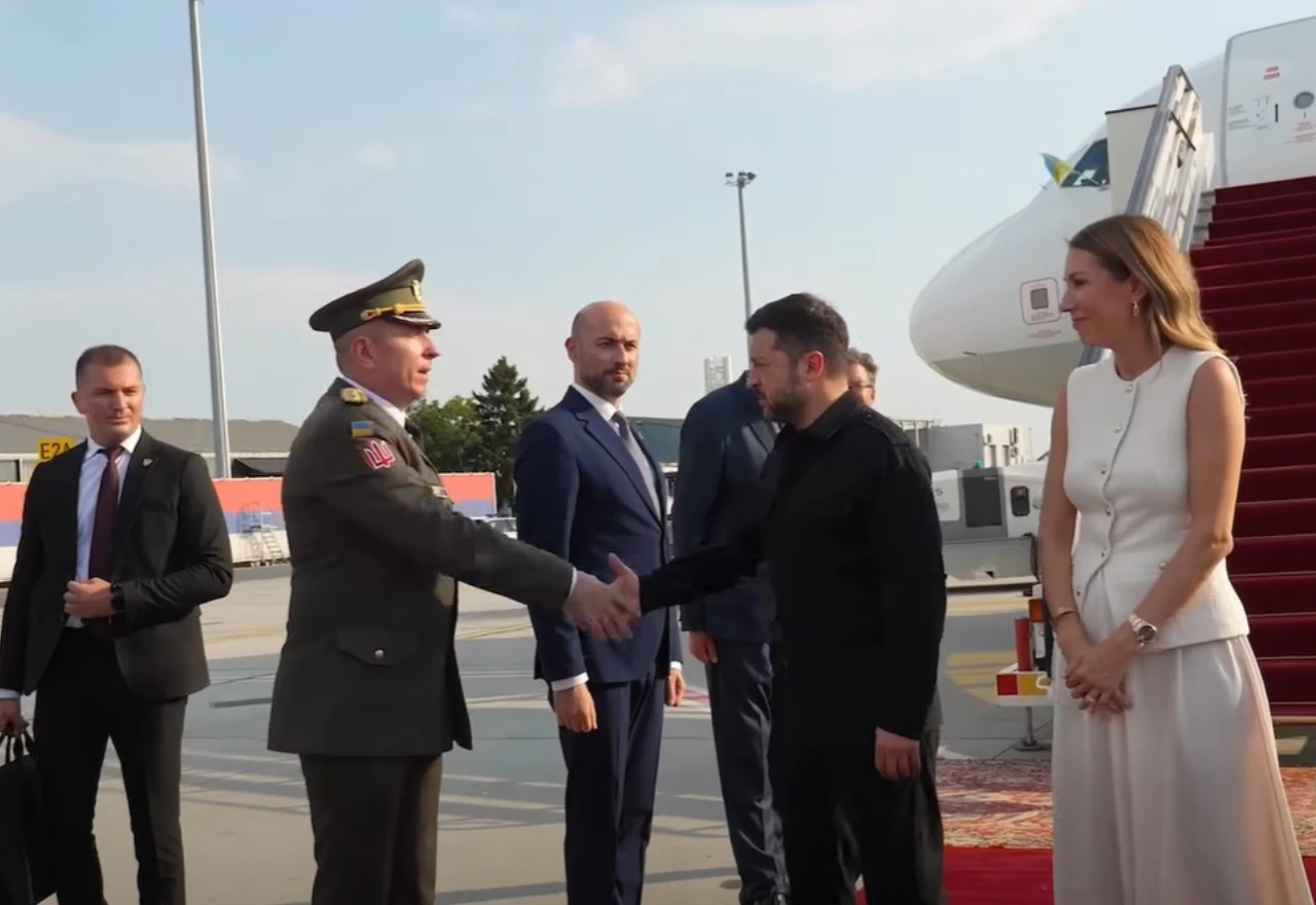 Volodimir Zelenski u Srbiji