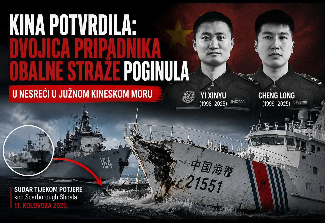 Kina godinu dana skrivala tragediju? Tek sada priznala pogibiju dvojice pripadnika Obalne straže