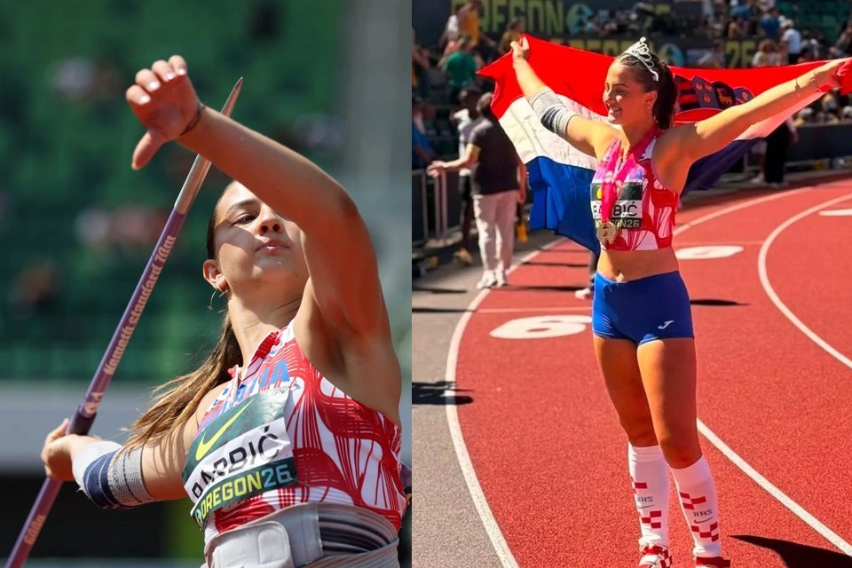 Hrvatska atletika slavi, mlada bacačica koplja druga na svijetu