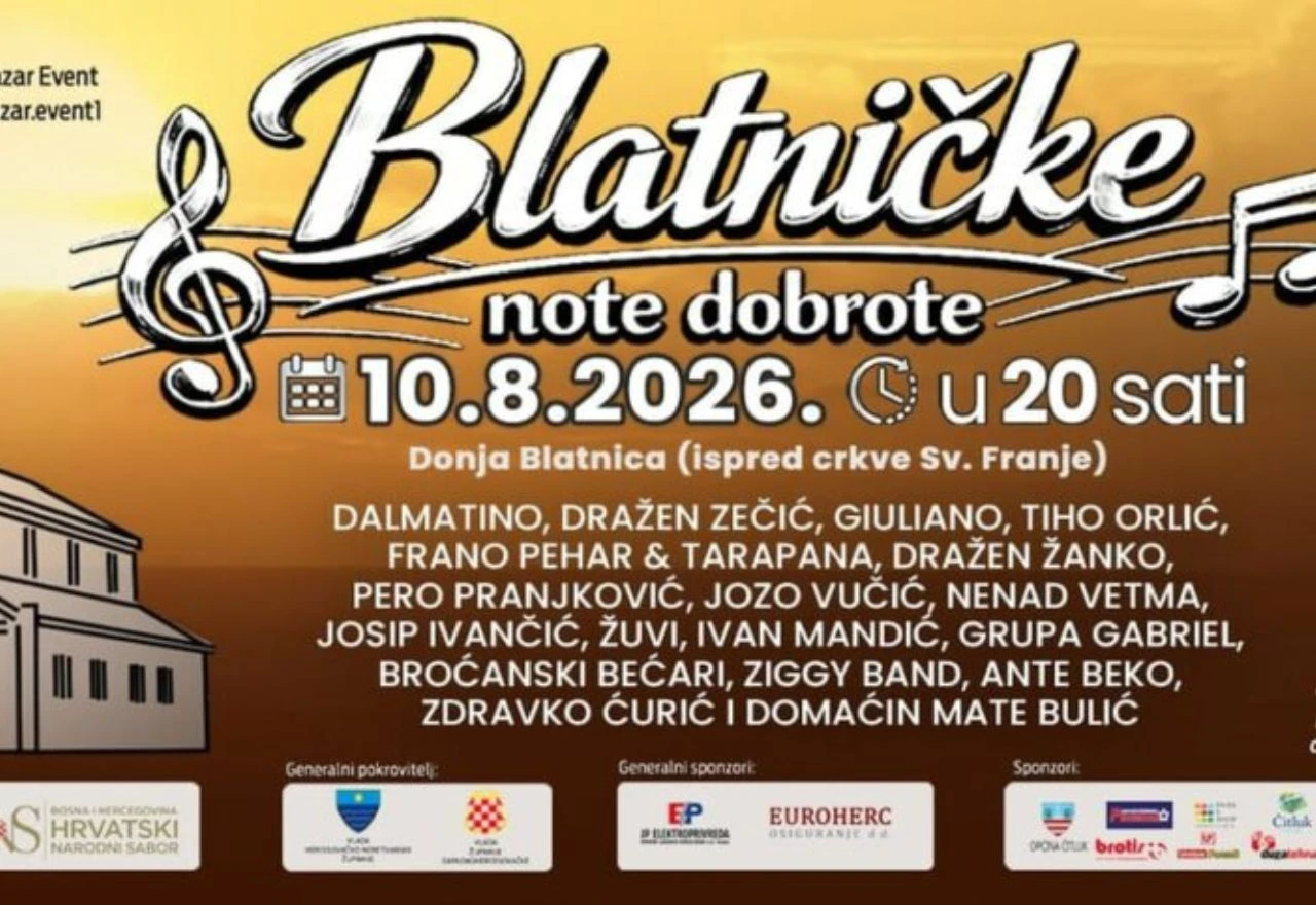 Mate Bulić i estradne zvijezde predvode humanitarni spektakl