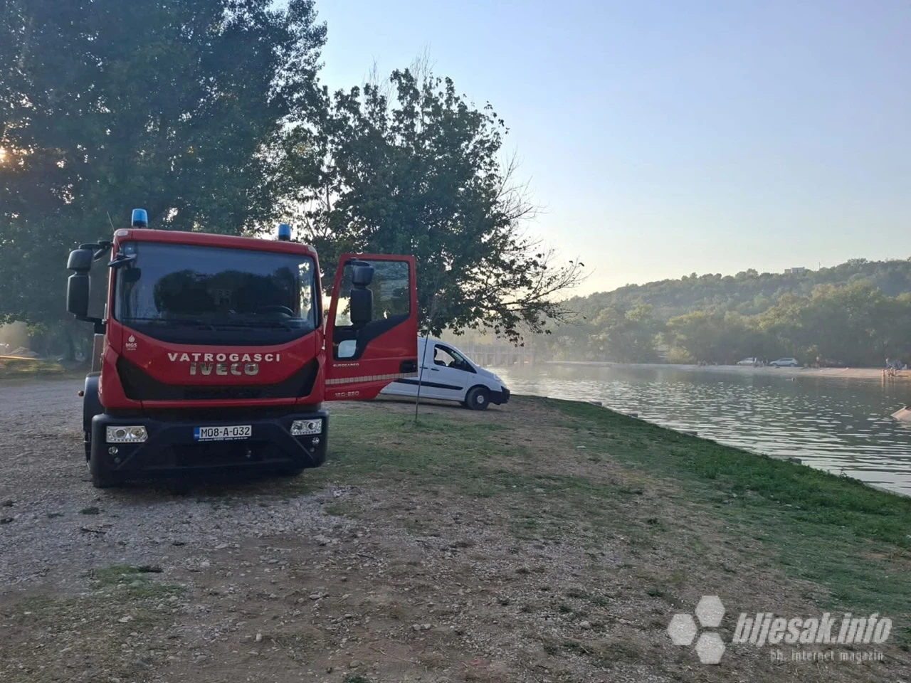 Požar kod izletišta Bunica