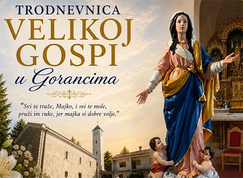 U Gorancima trodnevnica i proslava Velike Gospe
