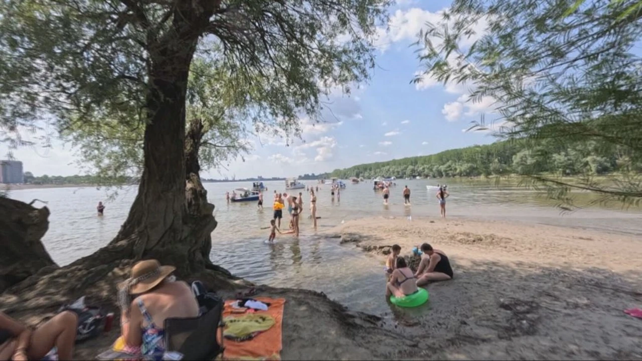 Dunav se povukao: Vukovarska ada fizički se spojila sa Srbijom