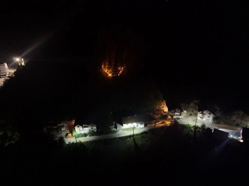 Novi požar kod Konjica: Mještani branili kuće