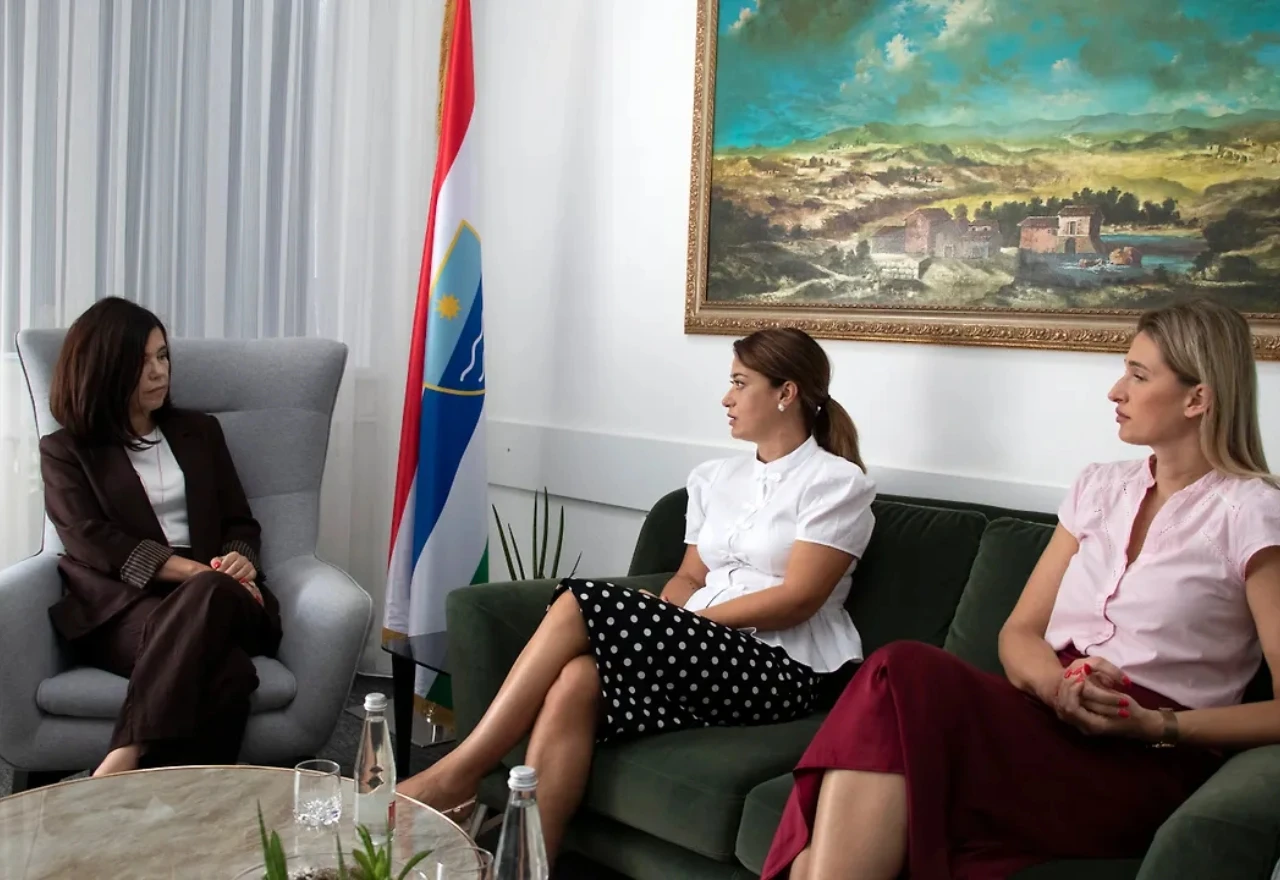 Marija Buhač s Anitom Glibić i Majom Vrančić